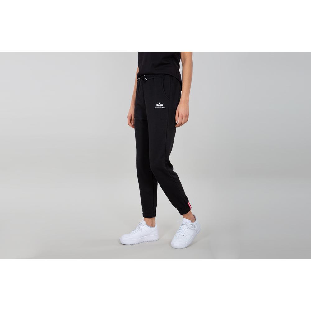 Sportovní tepláky dámské Alpha Industries Basic Jogger SL 11605103 - černé