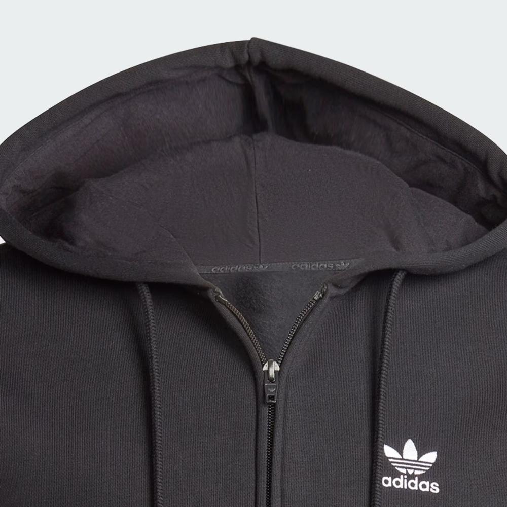 Pánská mikina adidas Originals Trefoil Essentials Full-Zip IW5791 - černé