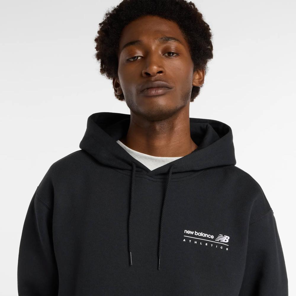 Pánské mikina New Balance MT53528BK - černé