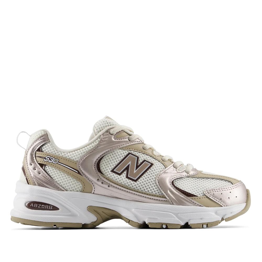 Unisex boty New Balance U530SMG - béžové
