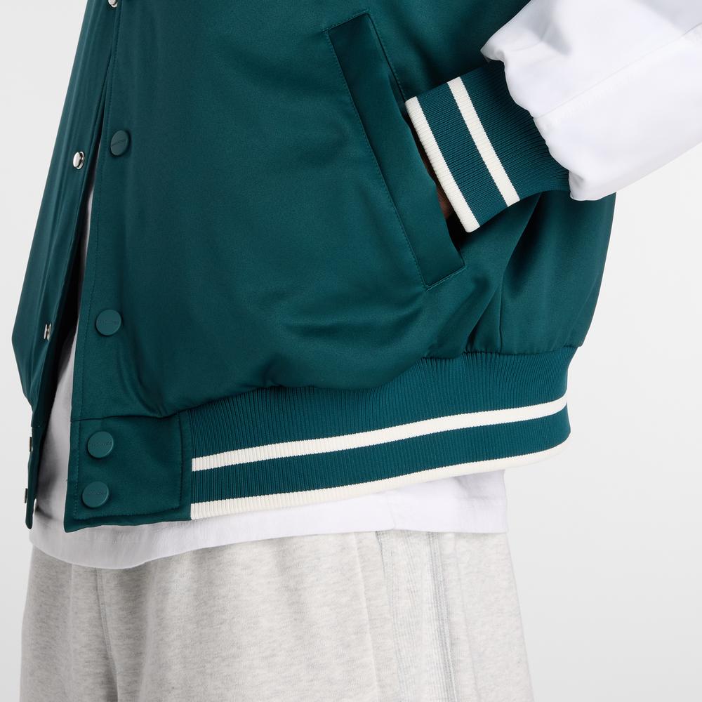 Pánská bunda New Balance MJ6102R7AAV - zelené