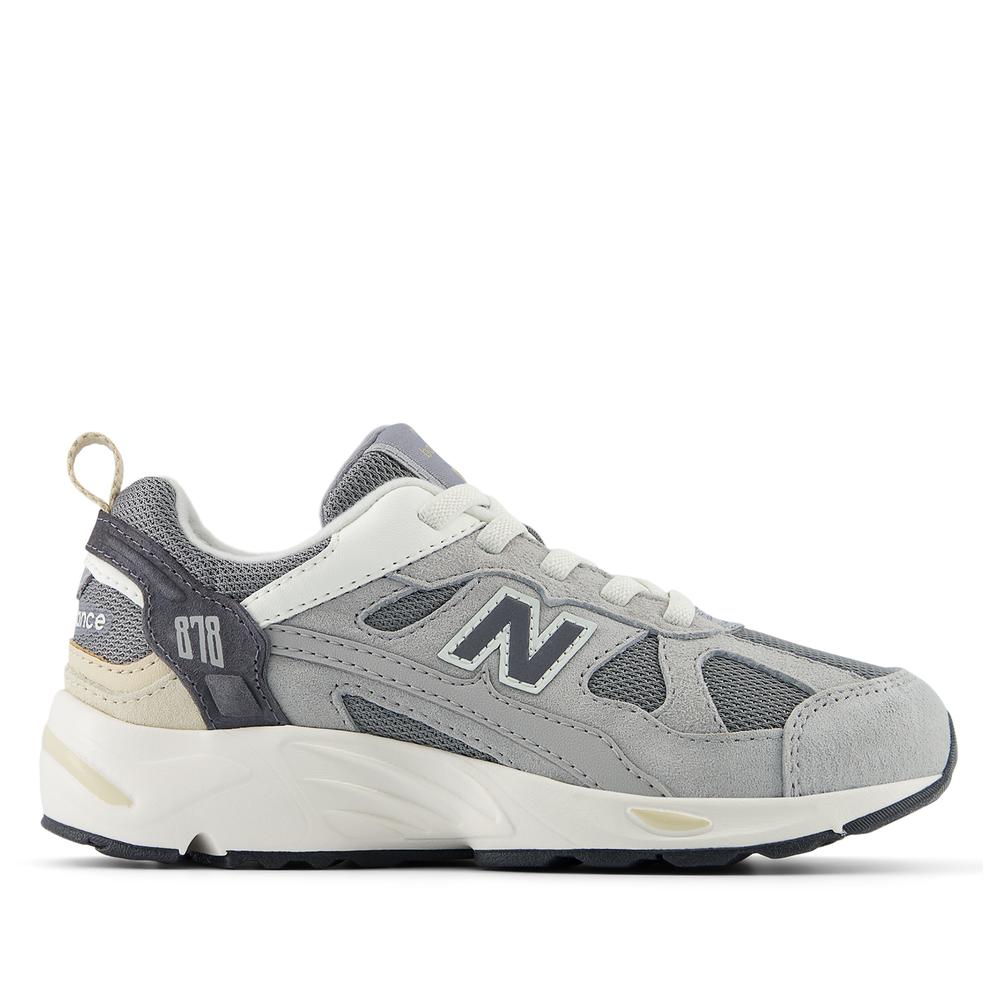 Dětské boty New Balance PV878GG1 - šedivé