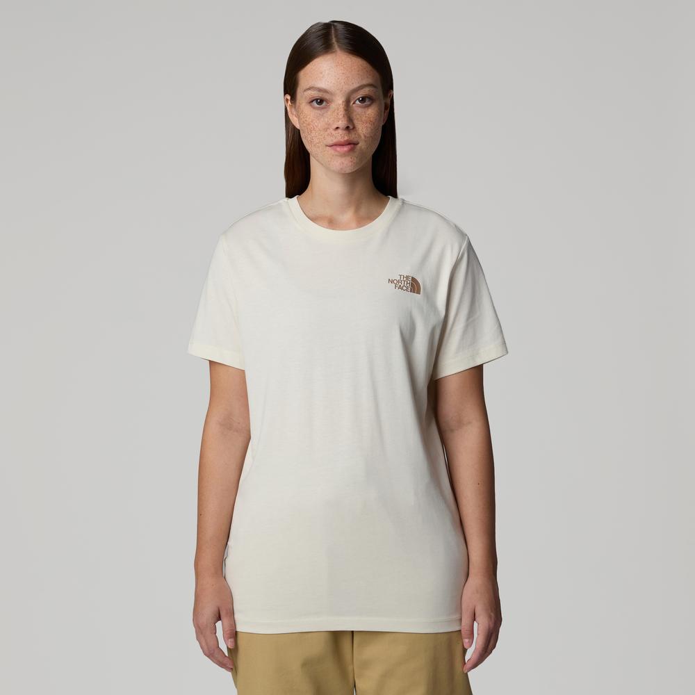 Tričko The North Face Redbox 0A87NK95R1 - bílé