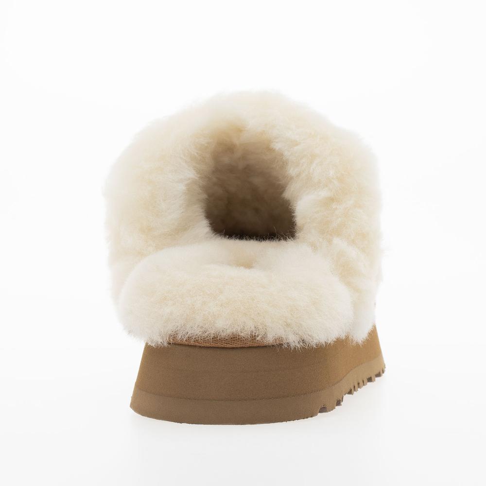 Dámské boty Ugg Disquette Slippper 1122550-CHE - béžové