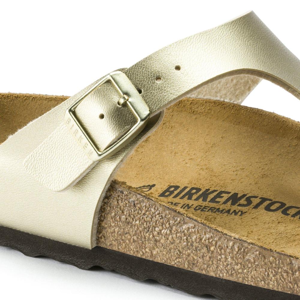 Dámské Žabky Birkenstock Gizeh 1016108 - žlaté