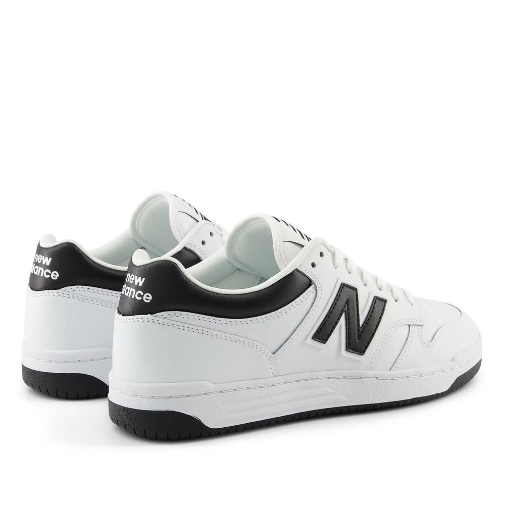 Boty New Balance BB480LBK - bílé