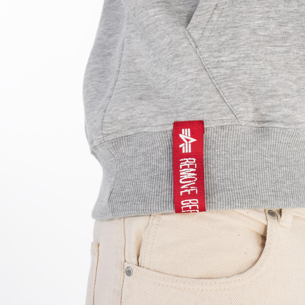 Mikina Alpha Industries Basic Hoody 17831217 - šedivé