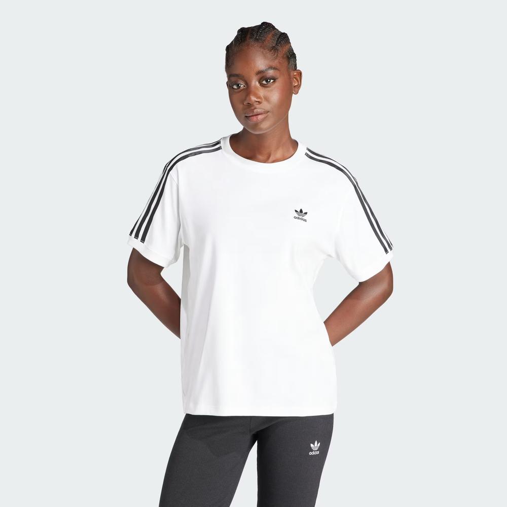 Tričko adidas Originals 3-Stripes IR8051 - bílé