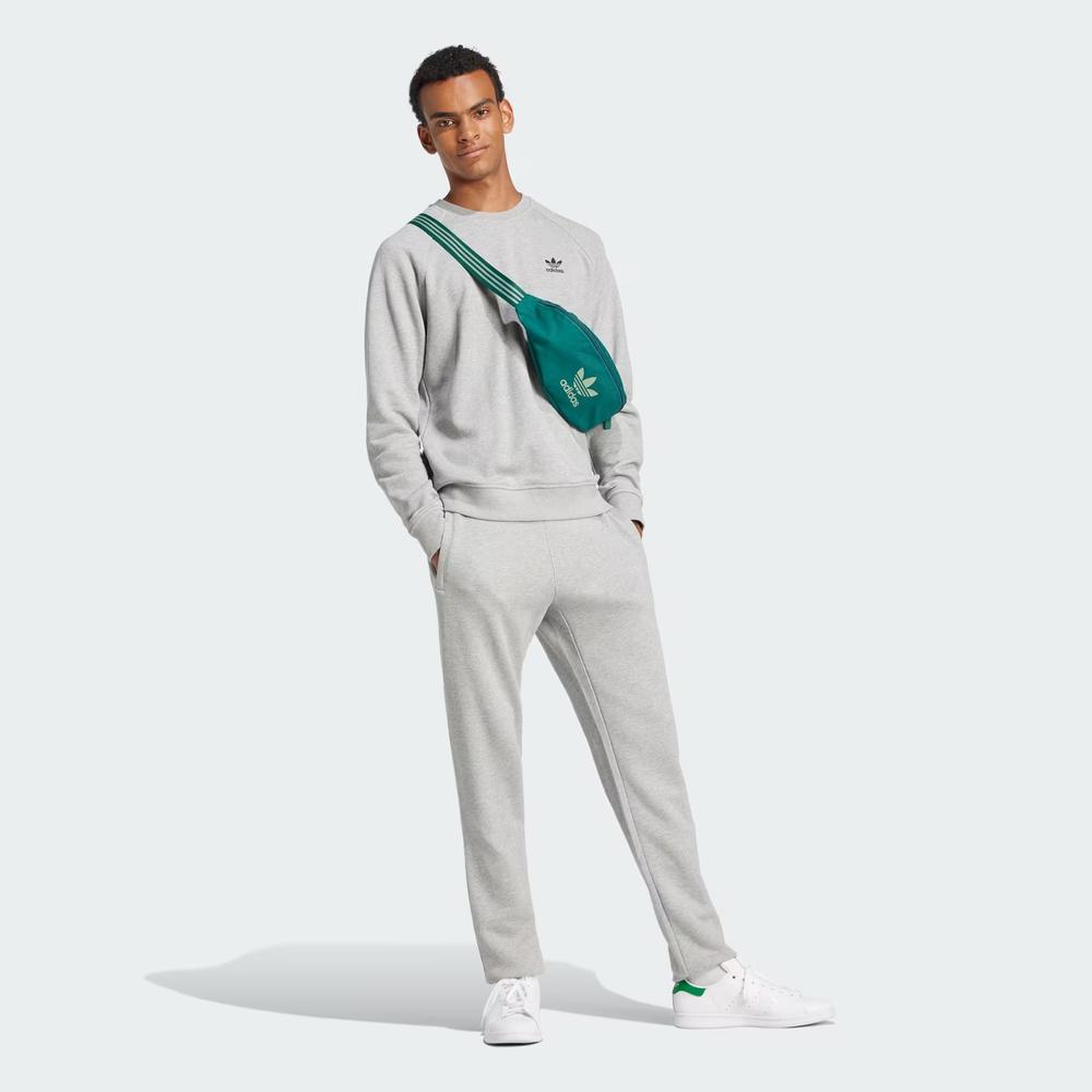 Mikina adidas Trefoil Essentials Crewneck JD2413 - šedivé