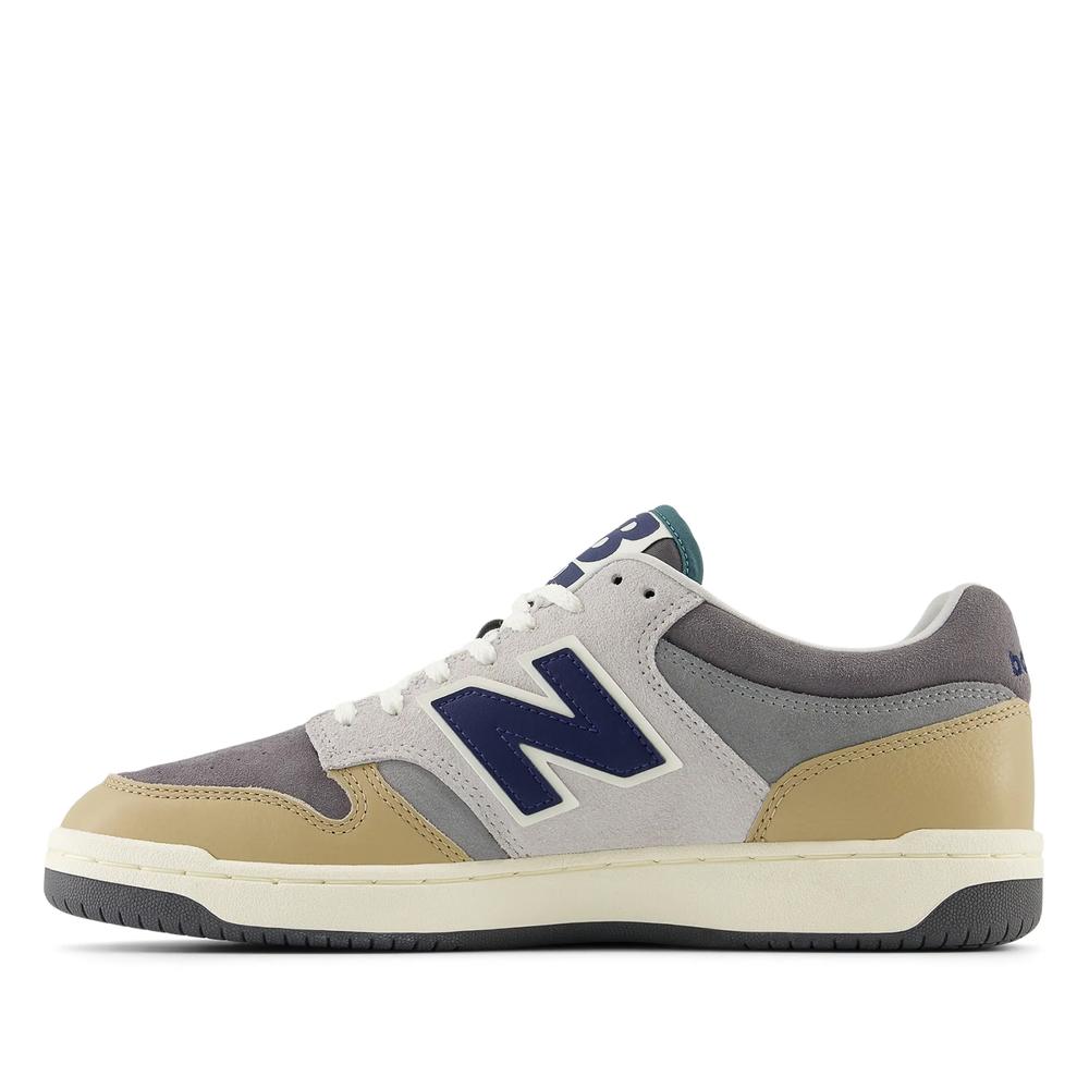 Boty New Balance BB480LGB - šedivé