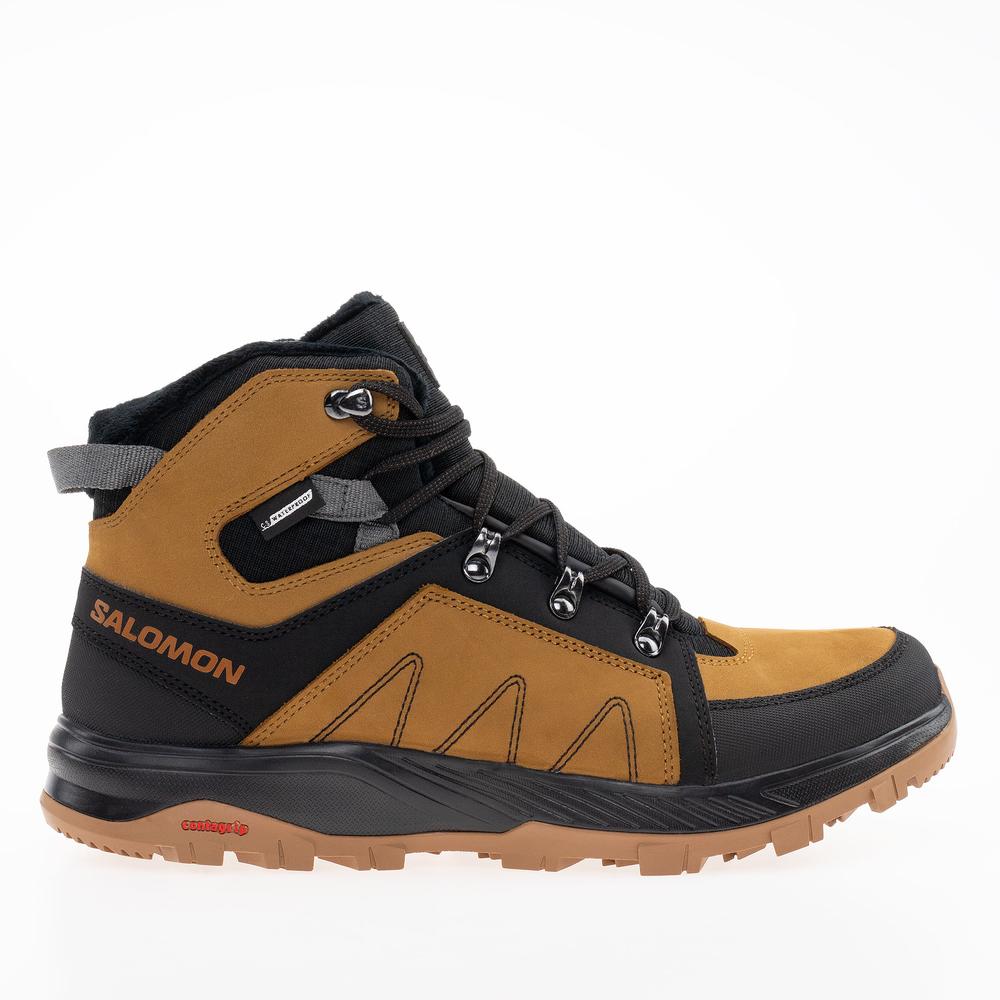 Boty Salomon Outchill Thinsulate Climasalomon L47381900 - hnědé