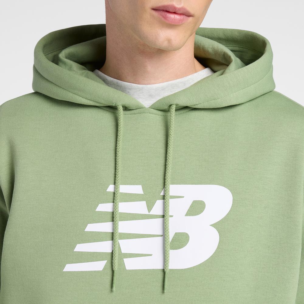 Pánská mikina New Balance MT43904AAR - zelené