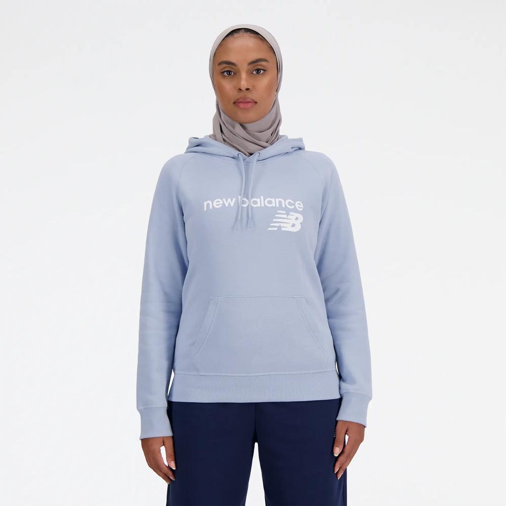 Dámská mikina New Balance WT03810LAY – fialové