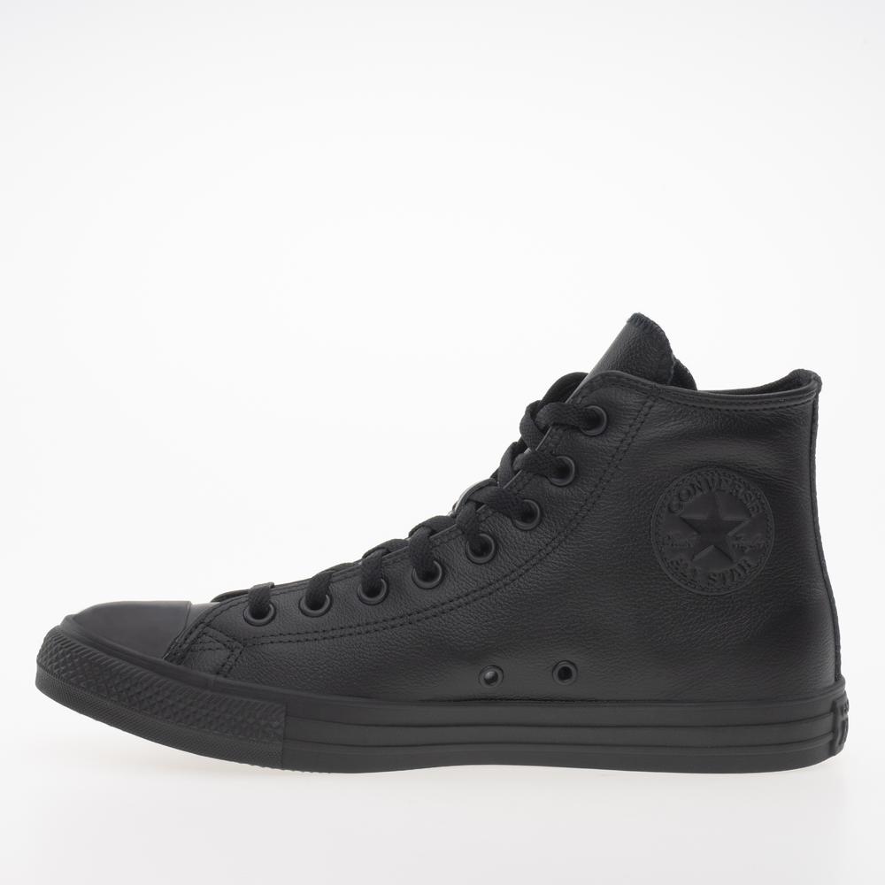 Boty Converse Chuck Taylor All Star Hi Mono Leather 135251C - černé