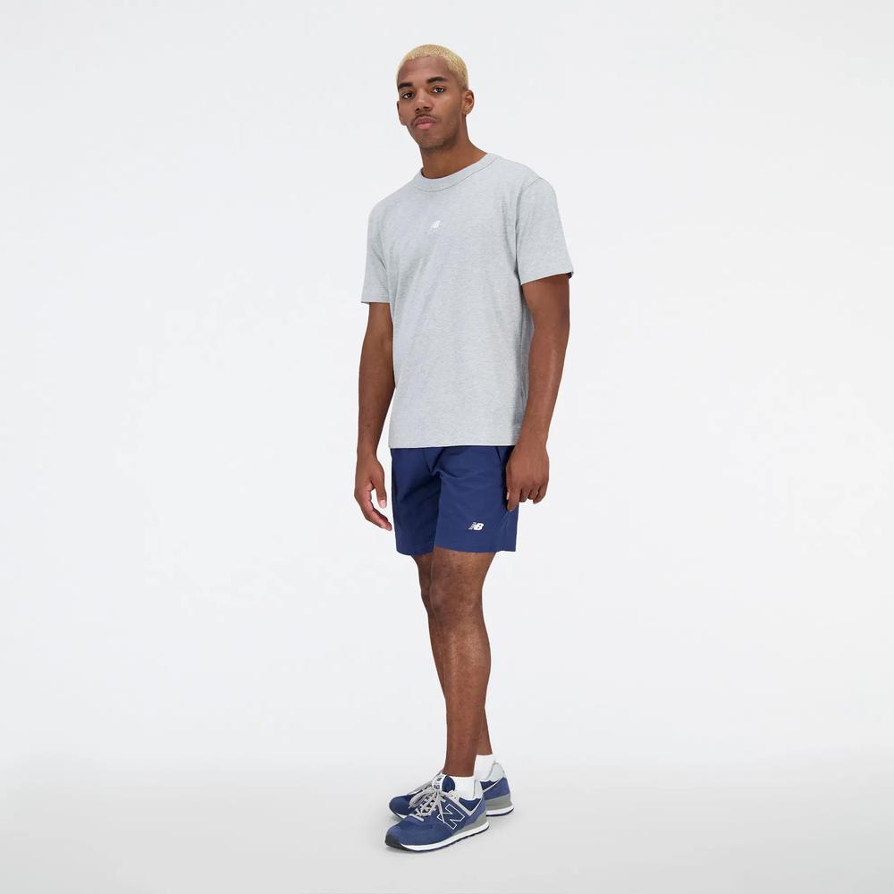 Pánské tričko New Balance MT31504AG - šedivé