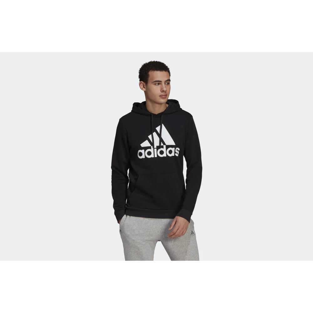 Mikina adidas Essentials Fleece Big Logo Hoodie GK9220 - černé