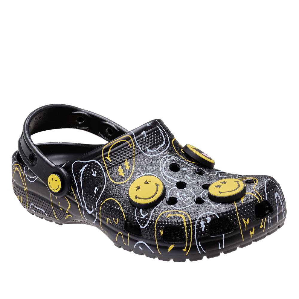 Žabky SmileyWorld Classic Clog 211693-90H - černé