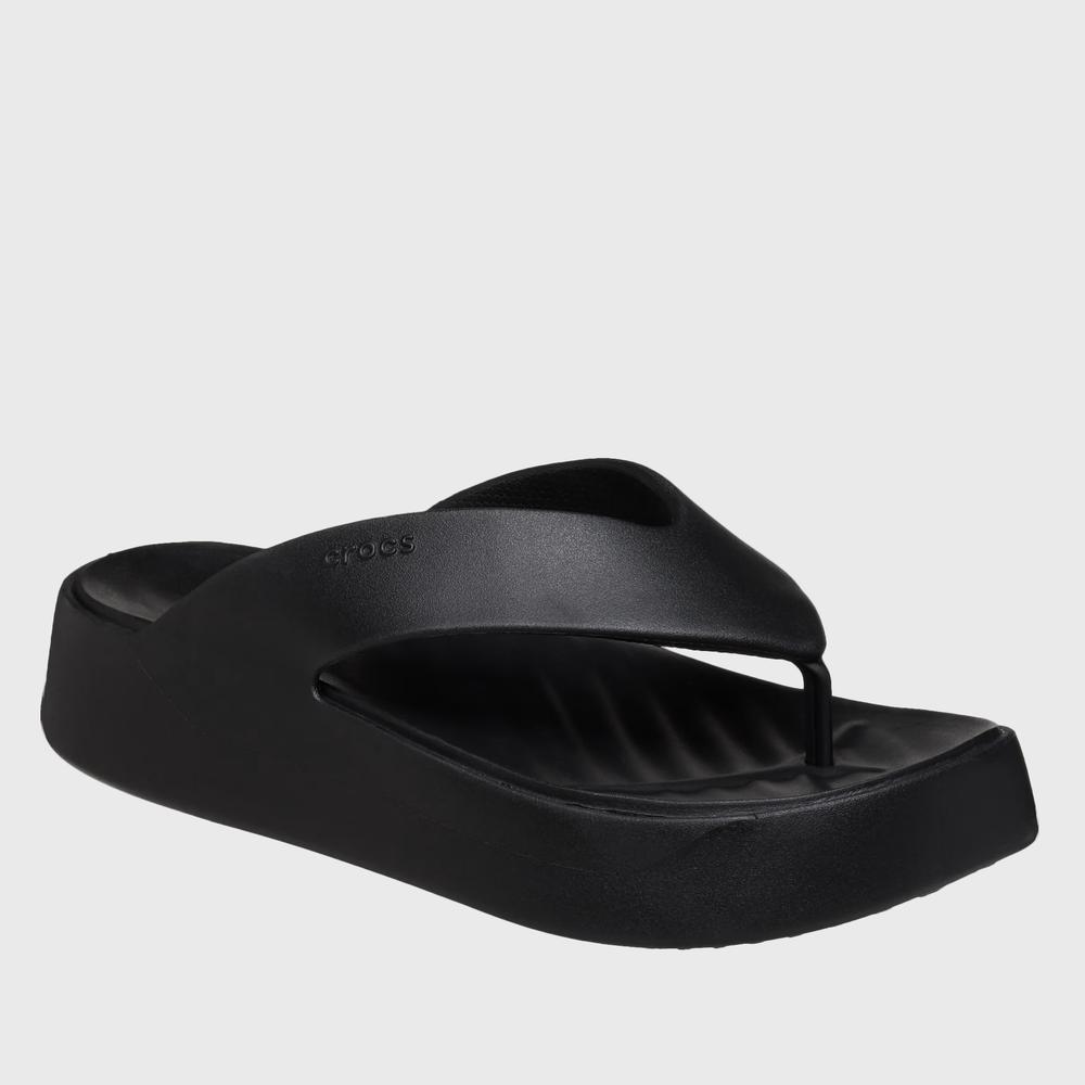 Žabky Crocs Getaway Platform Flip 209410-001 - černé