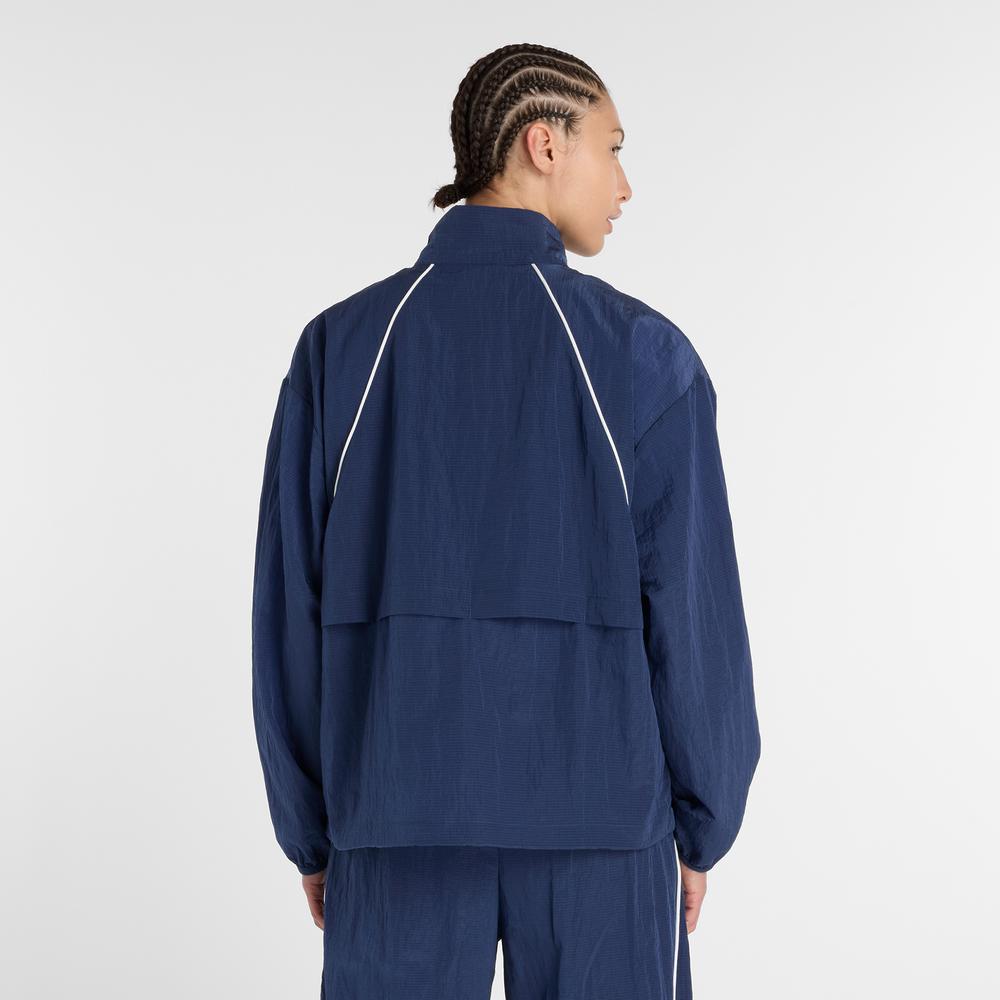 Dámská bunda New Balance WJ6113KSNNY - tmavě modrě