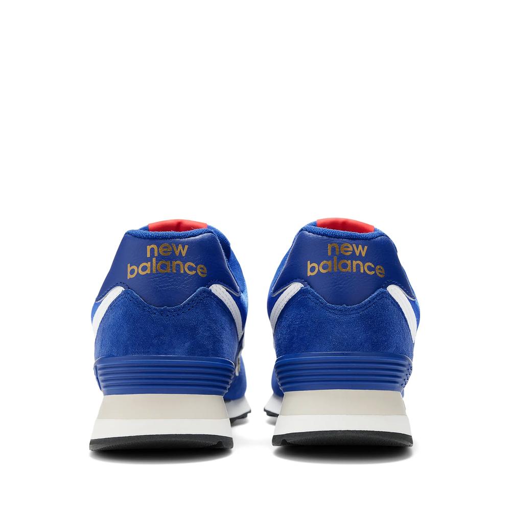 Boty New Balance U574HBG - modré