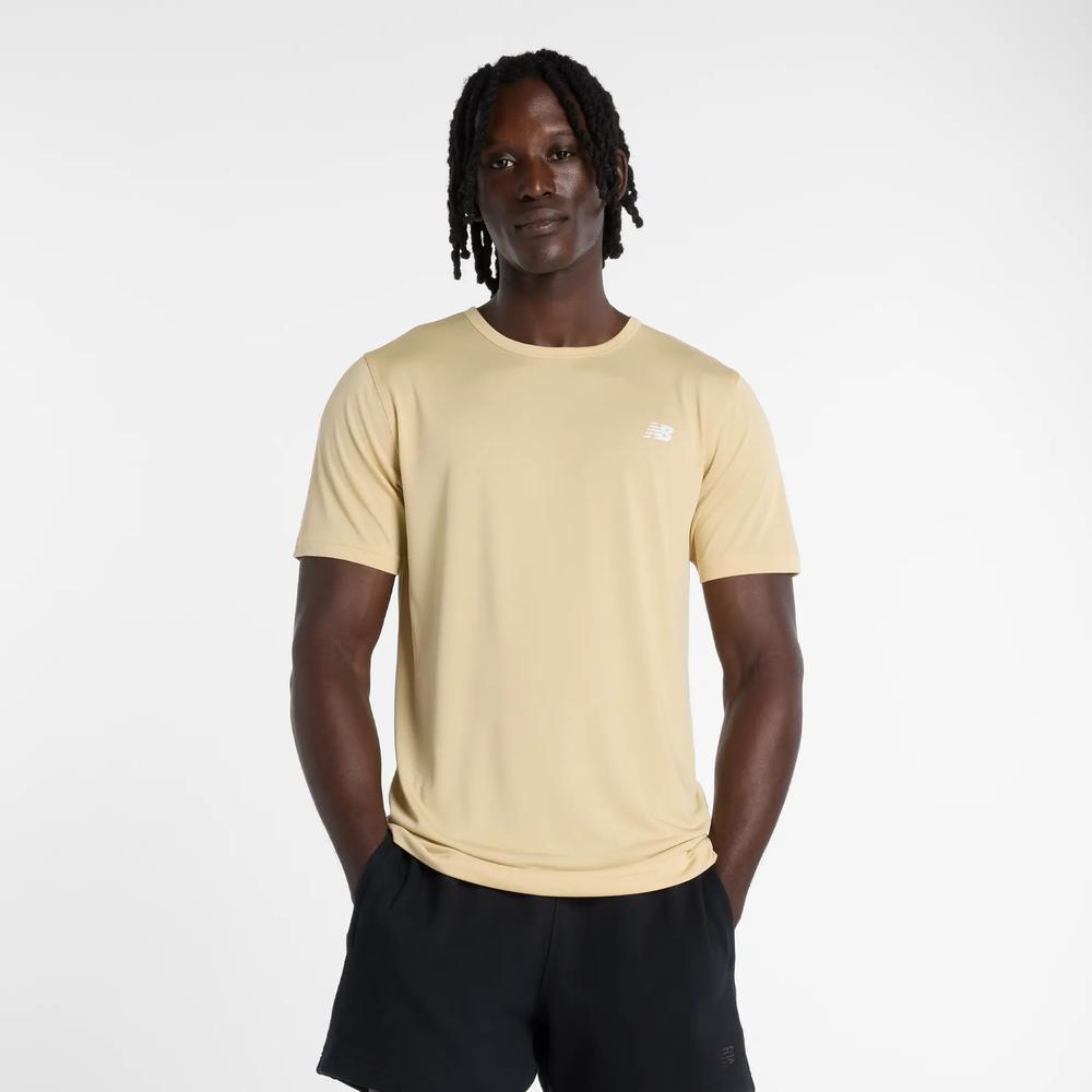 Pánské tričko New Balance MT61O0U4ABC - žluté