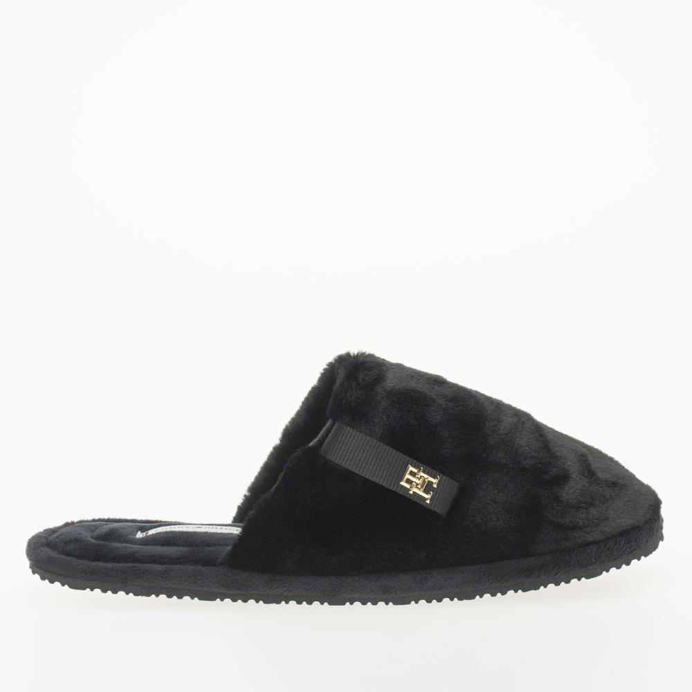 Žabky Tommy Hilfiger Comfort Home Slipper FW0FW08138-BDS - černé