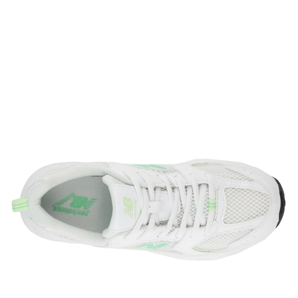 Dětské boty New Balance GR530SM - bílé