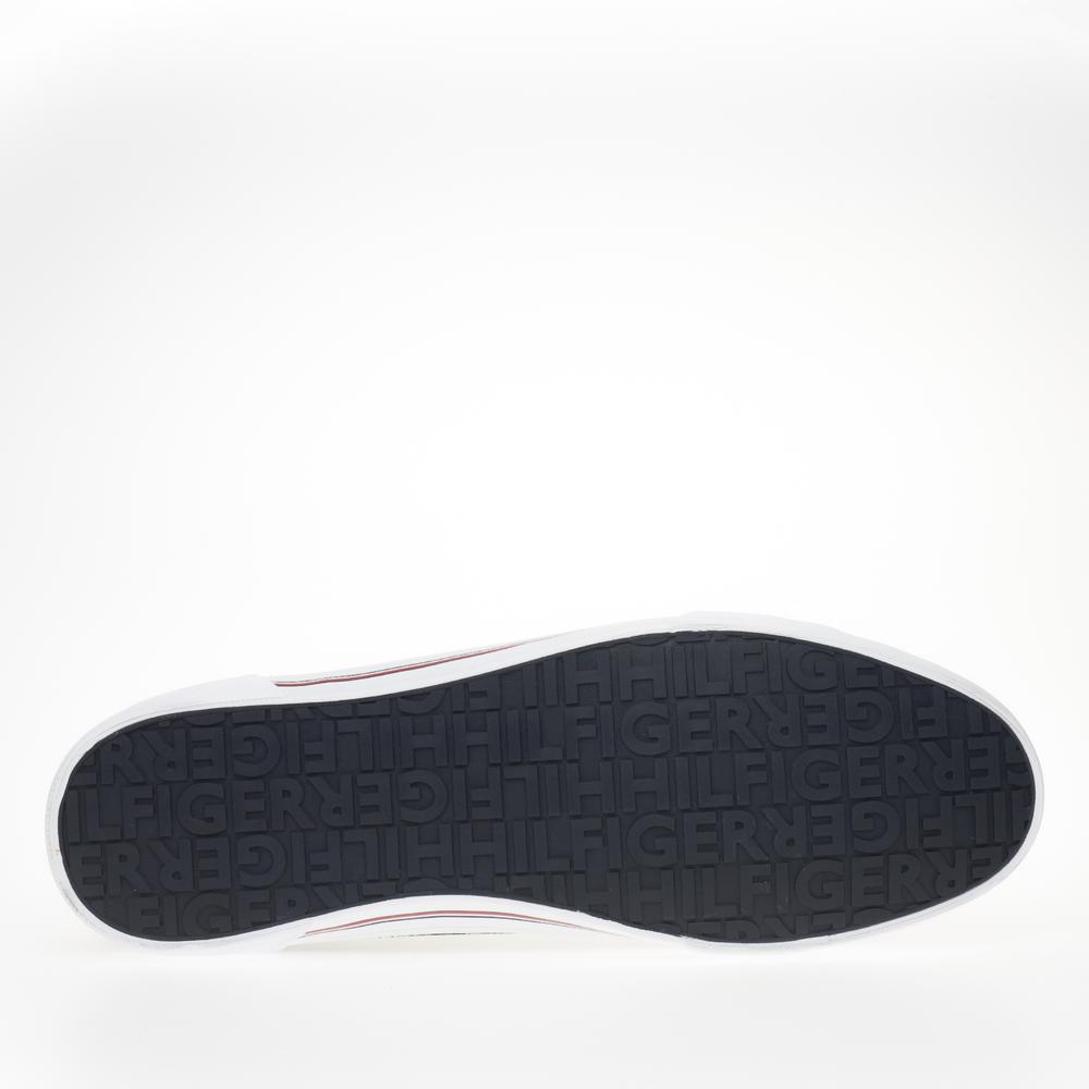 Boty Tommy Hilfiger Core Corporate Vulc Canvas FM0FM04560-DW5 - tmavě modrě