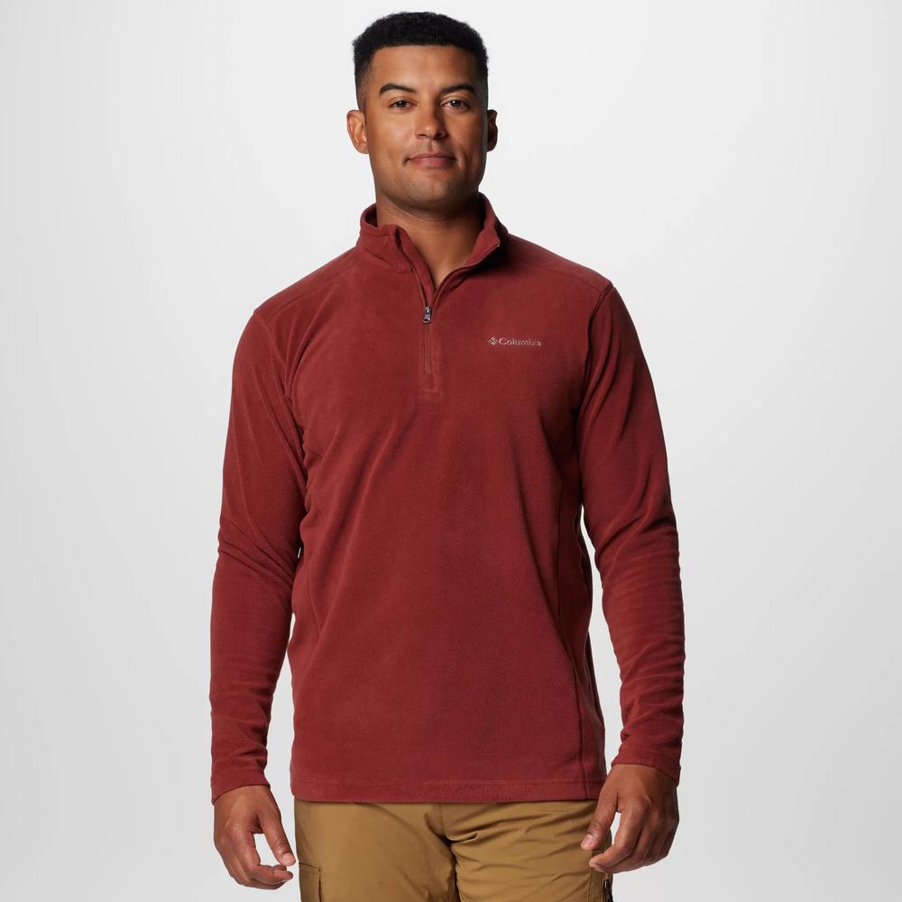 Sportovní mikina Columbia Klamath Range II Half Zip 1352472682 - červené