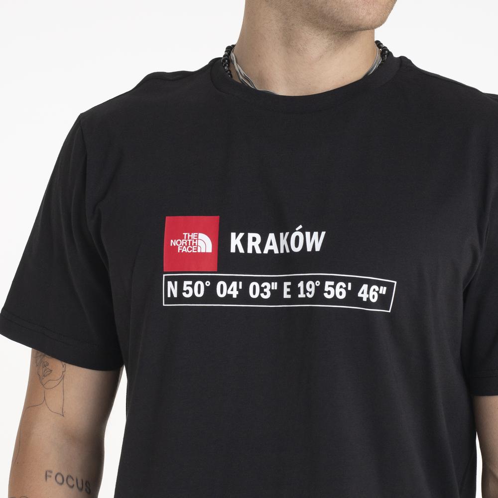 Tričko The North Face GPS Krakow 0A8B4EJK31 - černé