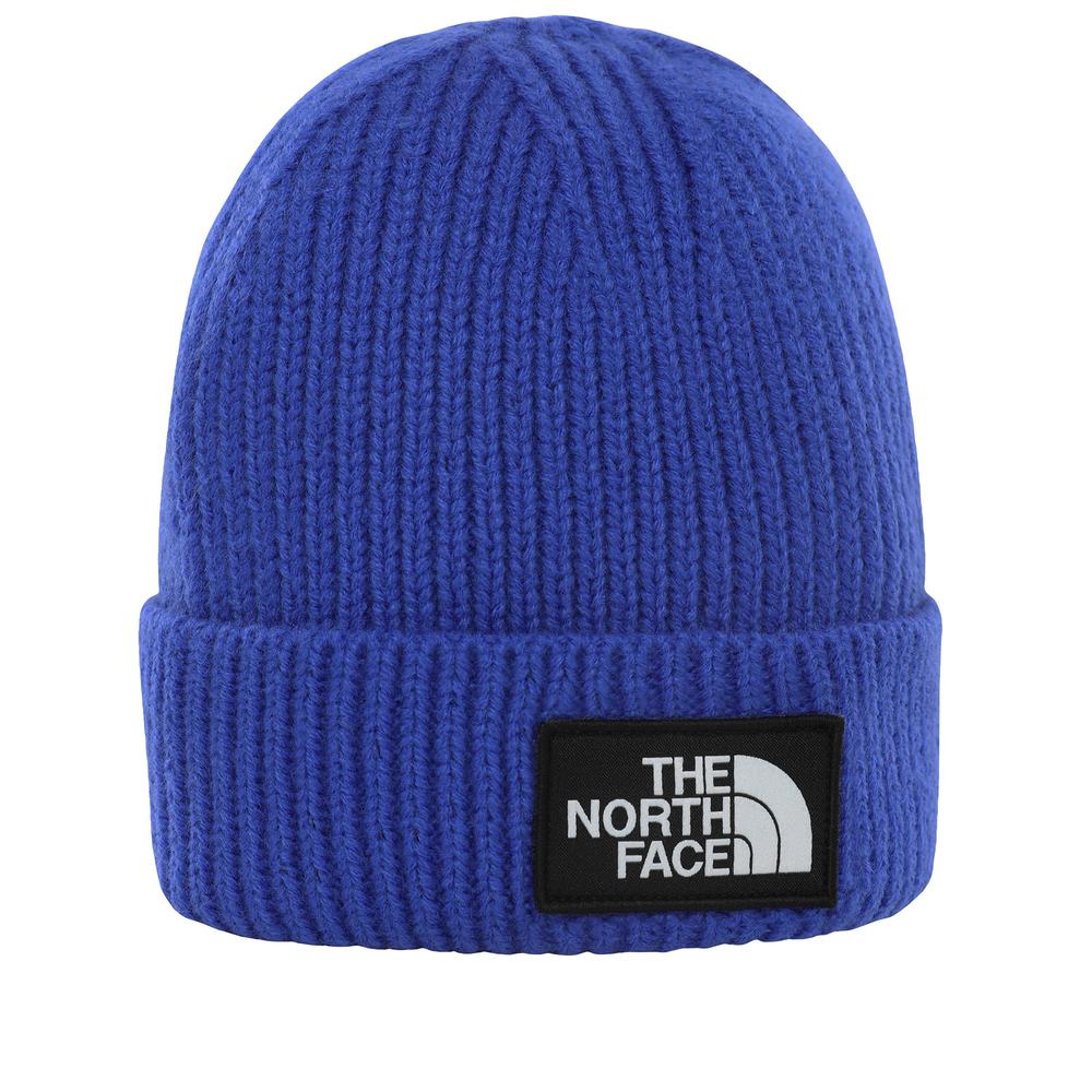 Zimní čepice The North Face Logo Box Beanie 0A3FJXCZ61 - tmavě modrě