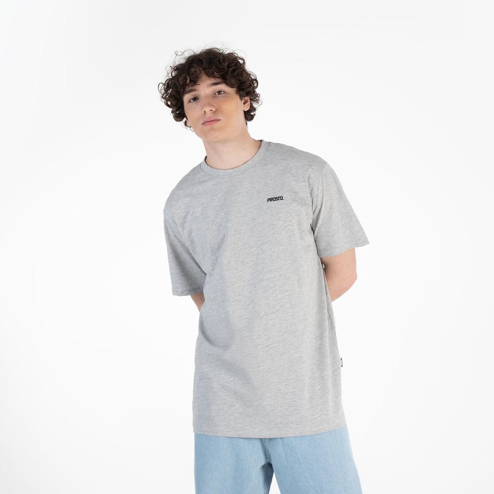 Tričko Prosto Base KL251MTEE1041 - šedivé