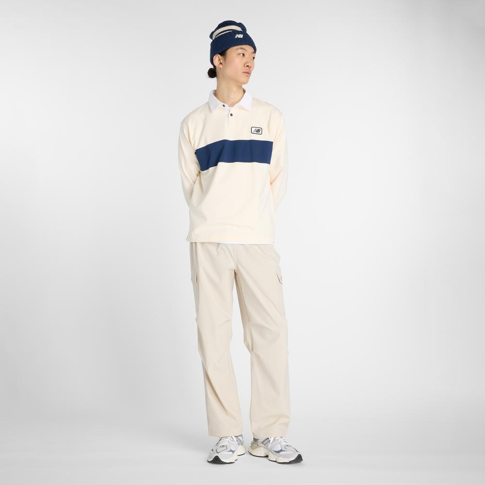 Pánské košile New Balance MT53533PEF - béžové