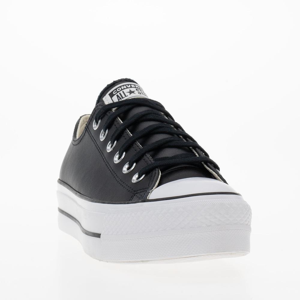 Boty Converse Chuck Taylor All Star Lift Platform Leather 561681C - černé