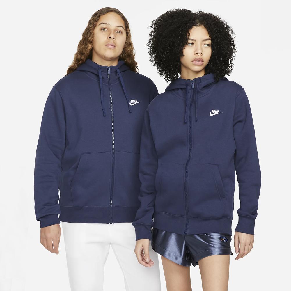 Mikina Nike NSW Club Fleece BV2645-410 - tmavě modrě