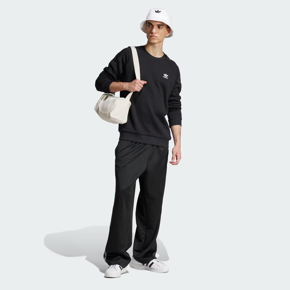 Mikina adidas Trefoil Essentials Crewneck JD2412 - černé