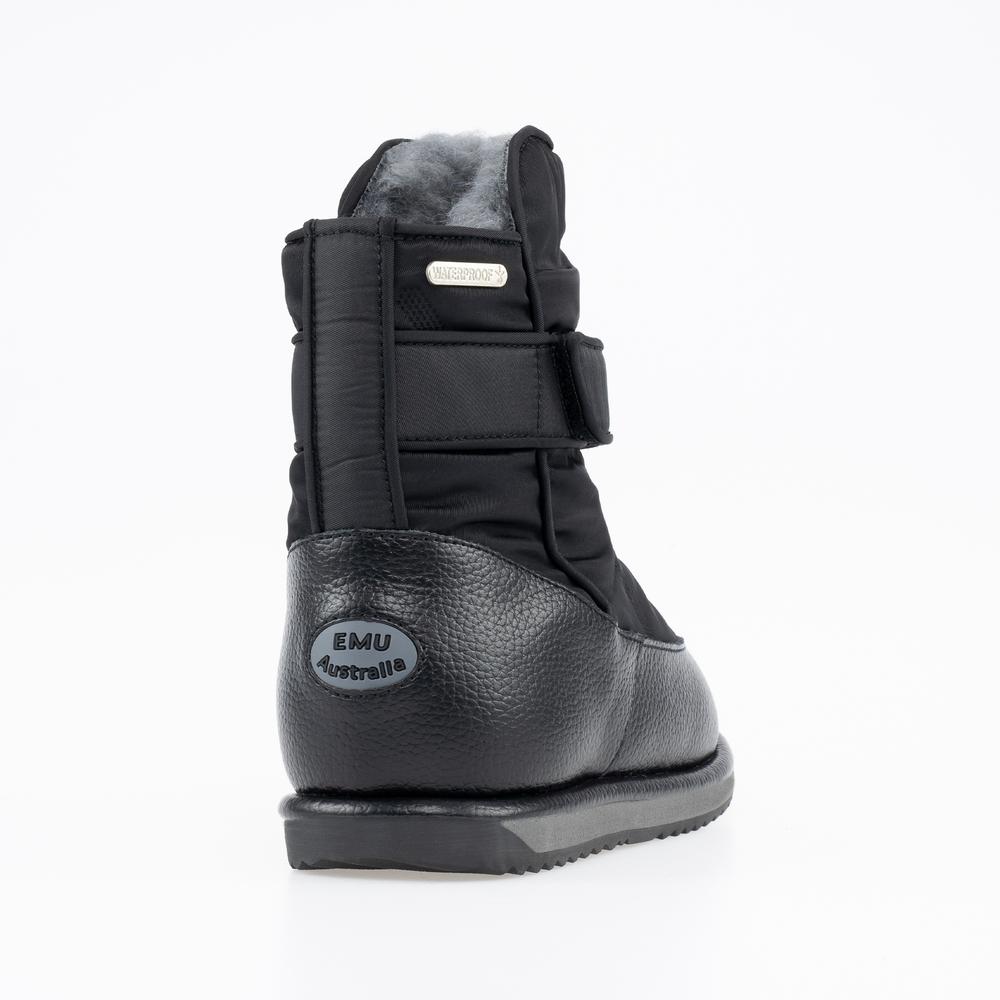 Boty Emu Australia Roth K12360BLAK - černé