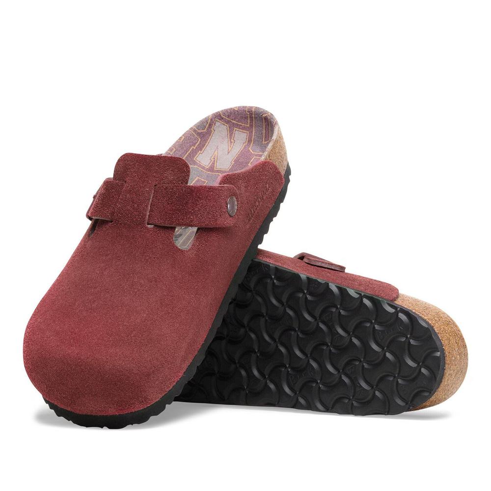 Žabky dámské Birkenstock Boston 1030648 -červené