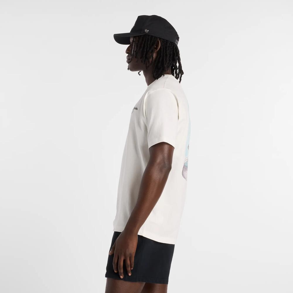 Pánské tričko New Balance MT61J9ICSST - bílé