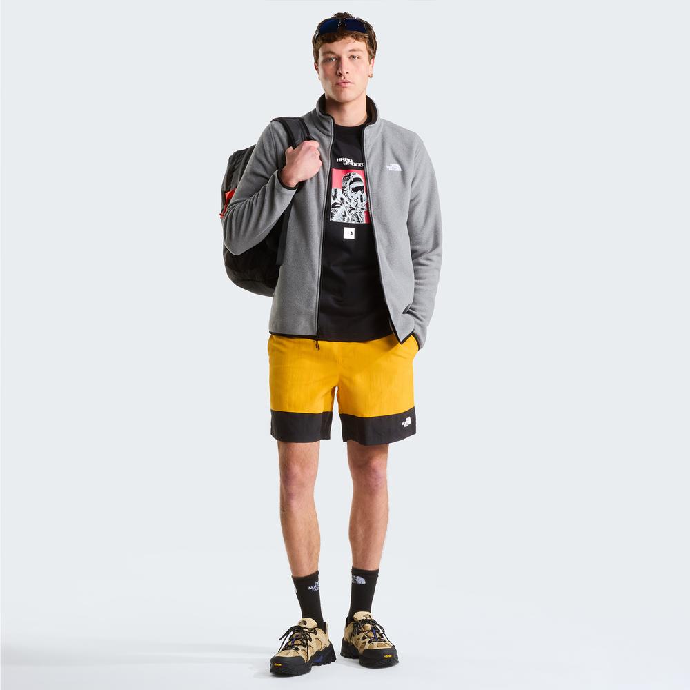 Pánské krátké kalhoty The North Face Leynar 0A8FU8ZU31 - žluté
