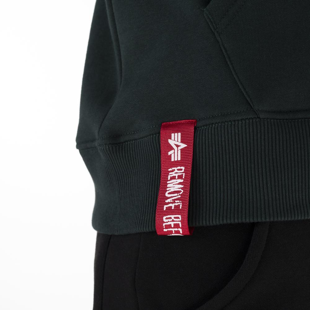 Mikina Alpha Industries Basic Hoody 178312353  - zelené