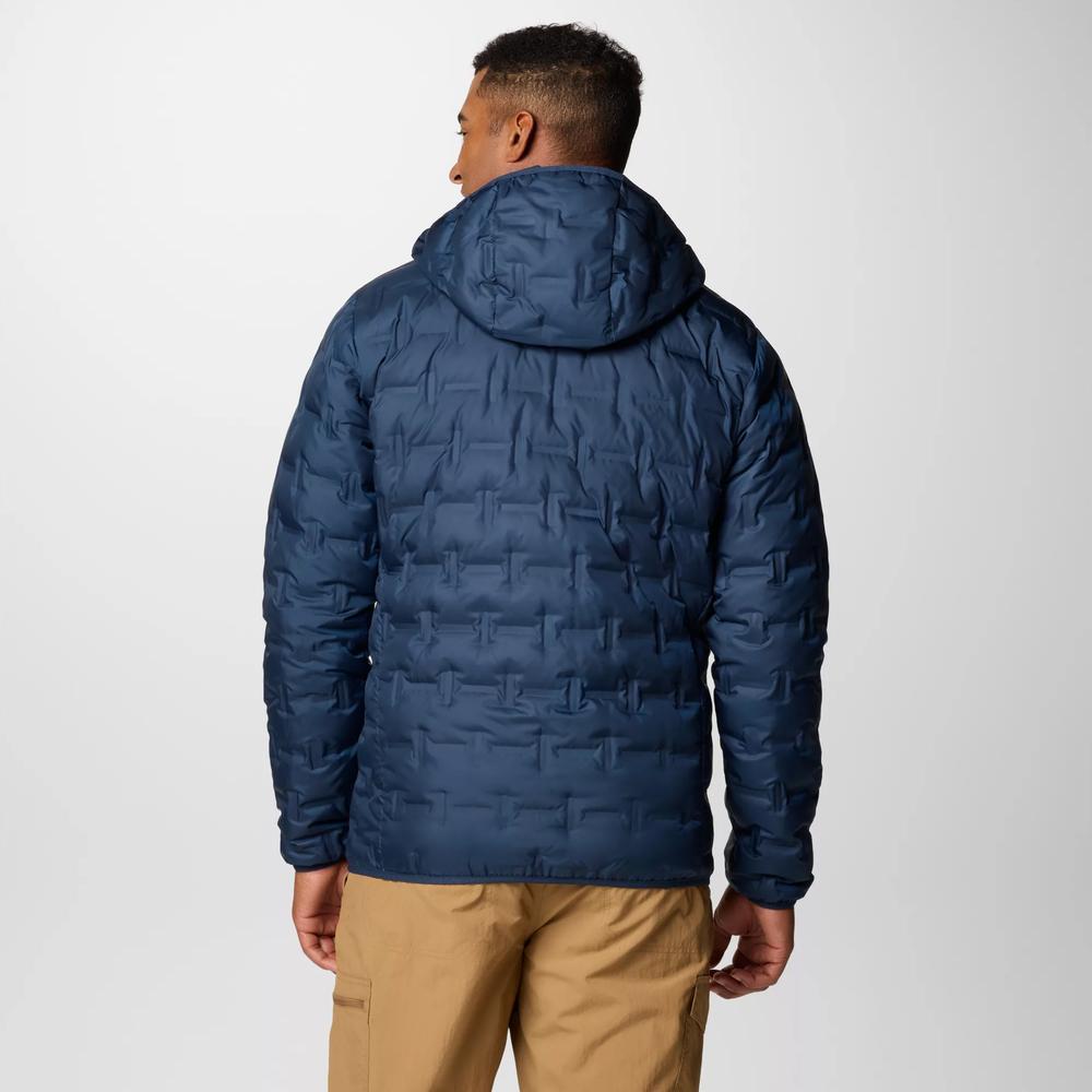 Bunda Columbia Delta Ridge II Down Hooded 2086222464 - tmavě modrě