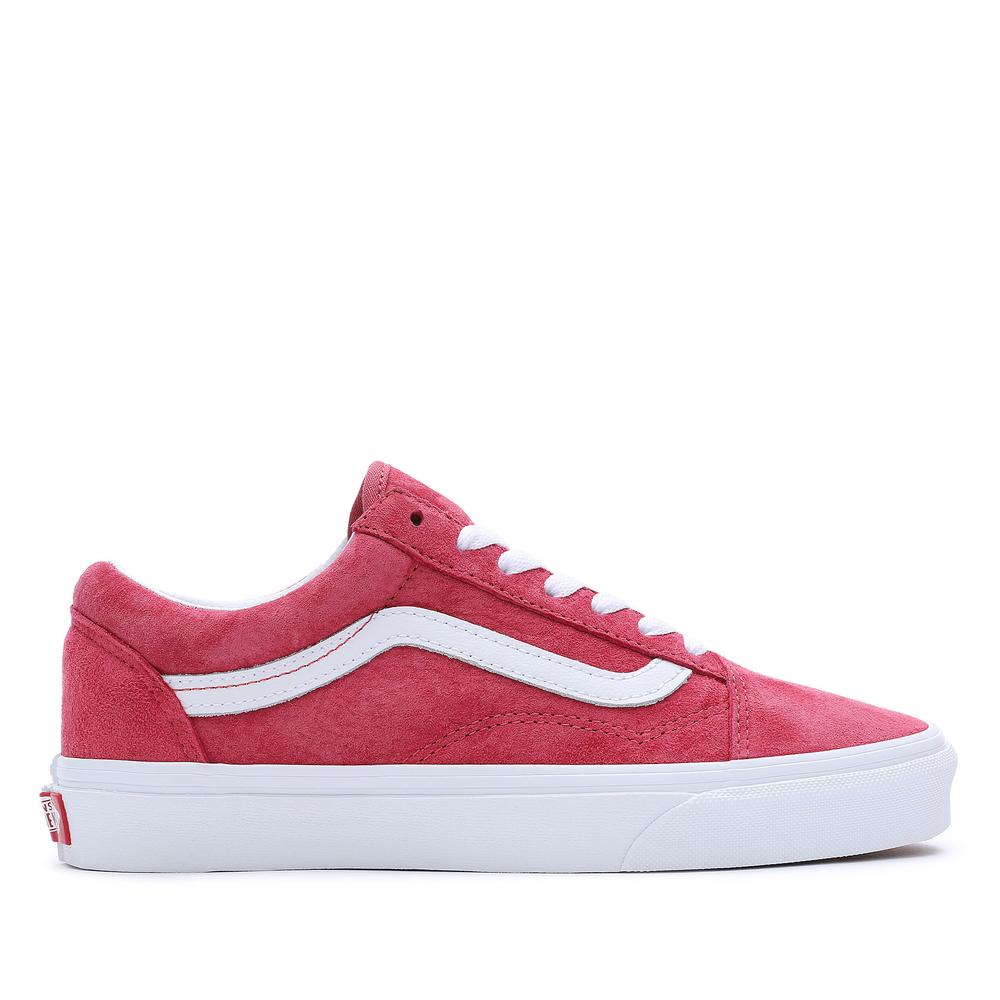 Boty Vans Pig Suede Old Skool VN0007NTZLD1 - červené