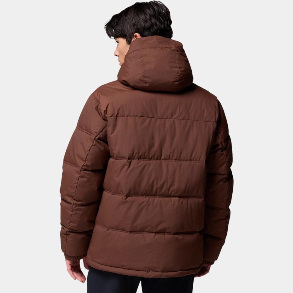 Pánská bunda Columbia Landroamer Hooded Puffer 2088081256 - hnědé