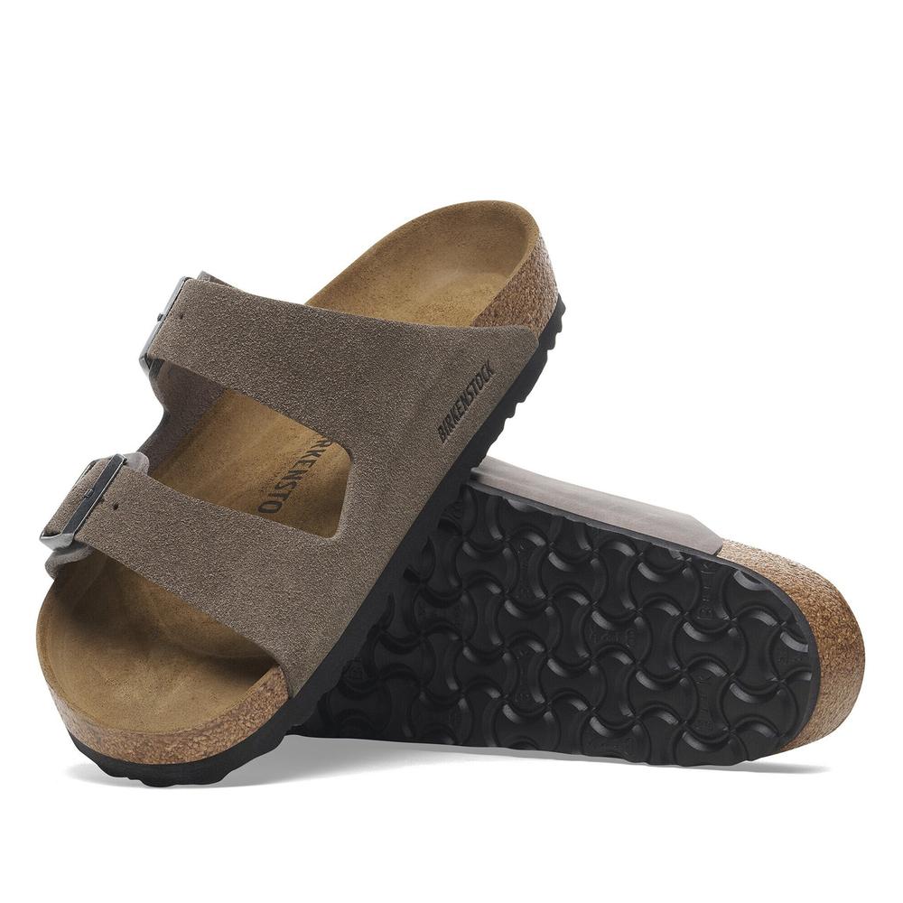 Žabky pánské Birkenstock Arizona 1029159 - šedivé