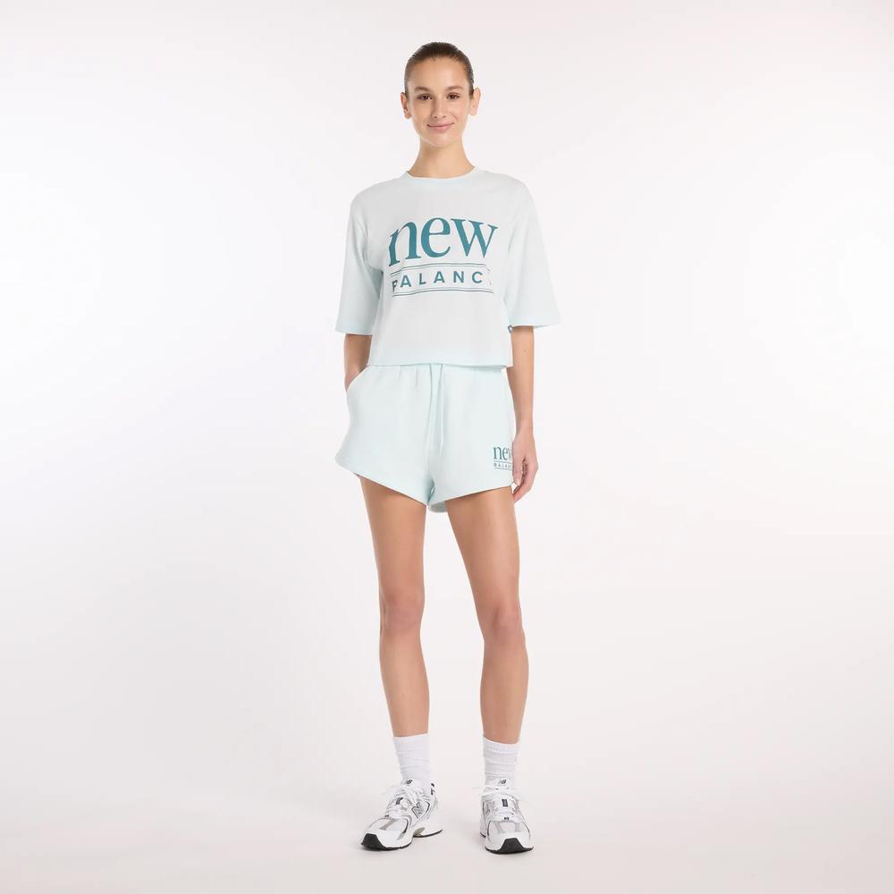 Dámské tričko New Balance WT61V5OPAAW - mátové