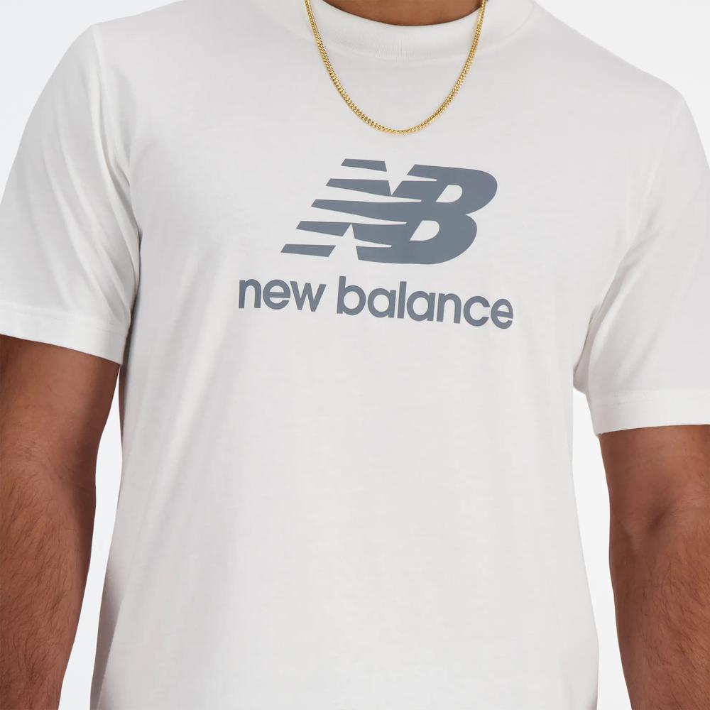 Pánské tričko New Balance MT41502WT - bílé