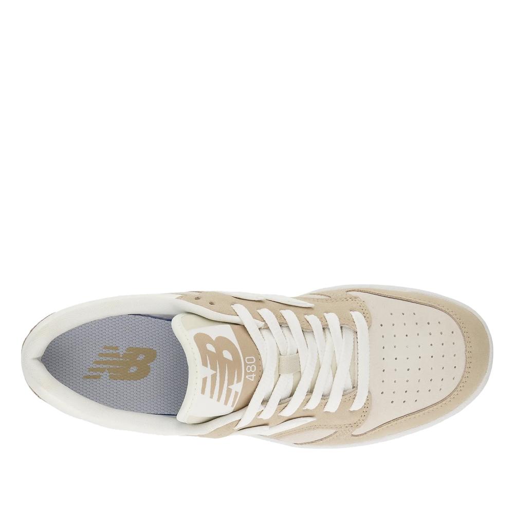 Boty New Balance BB480LEA - béžové