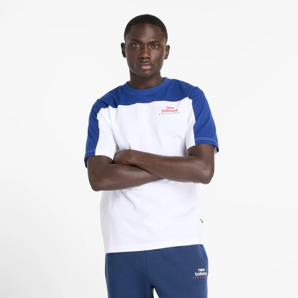 Pánské tričko New Balance MT43527NNY - různobarevné
