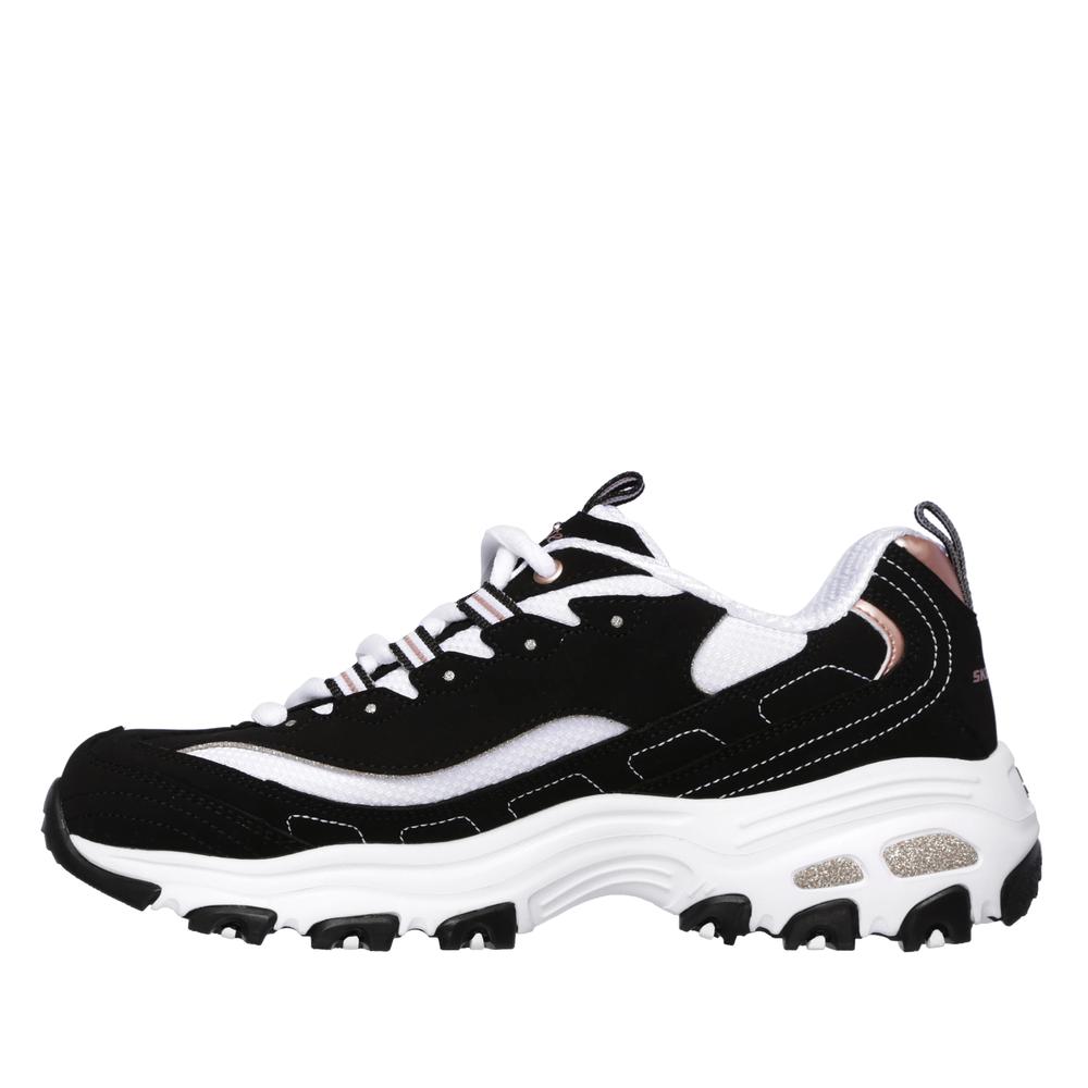 Dámské boty Skechers D'Lites Roam Around 13154BKRG - černé